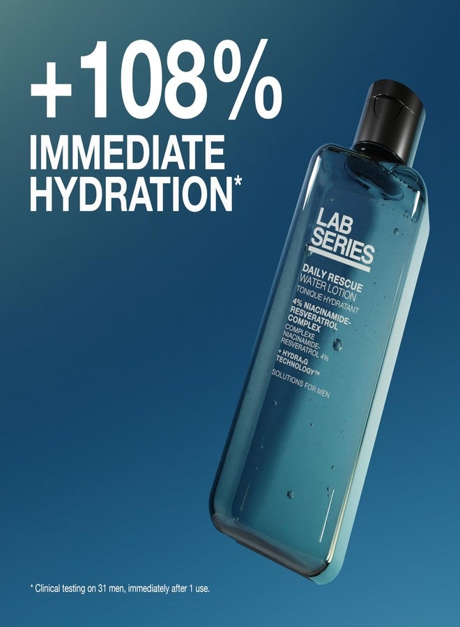 لاب سيريز لوشن تونر مرطب يومي للرجال من لاب سيريز - خلاصة مرطبة للعناية بالبشرة للرجال - تونر مرطب للوجه مع النياسيناميد، 6.7 أونصة سائلة - Image 2